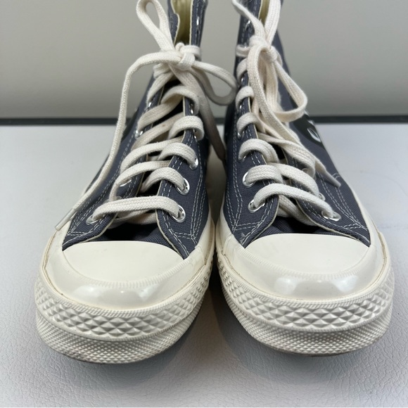 Converse x Comme des Garçons PLAY Chuck 70, women’s 9 / mens 7 - Picture 9 of 12